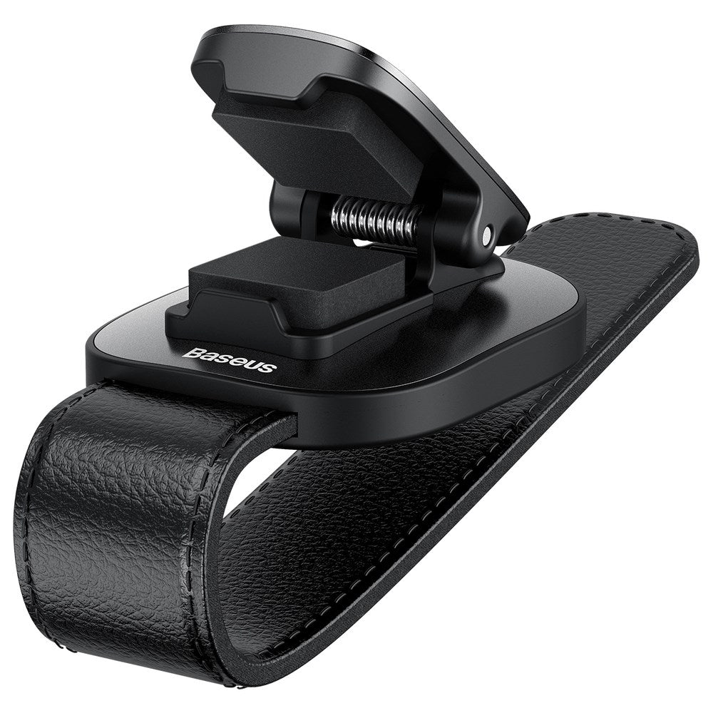 Baseus Holder for Glasses - Clamp Mount on Sun Visor - Black