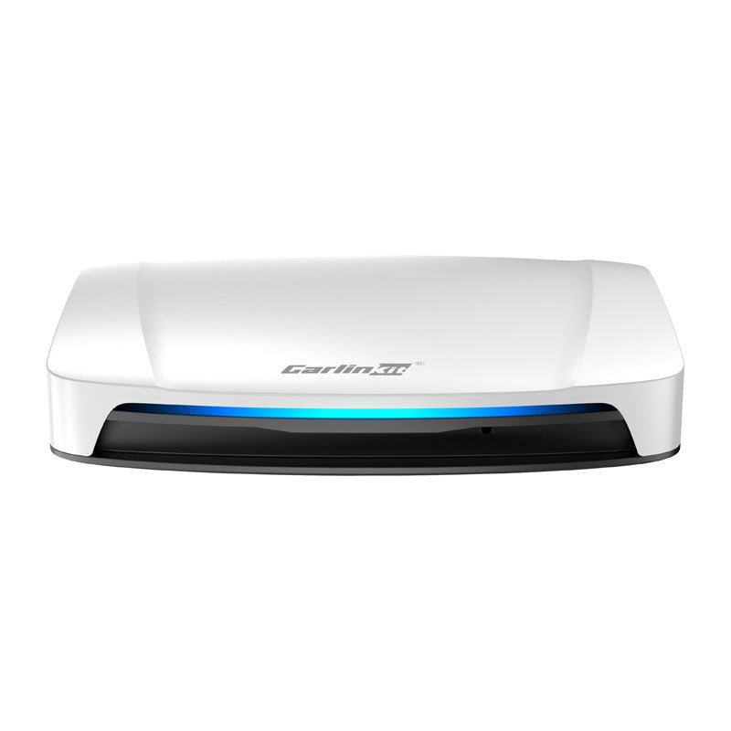 Carlinkit Tbox UHD Wireless Adapter for Apple CarPlay & Android Auto - White