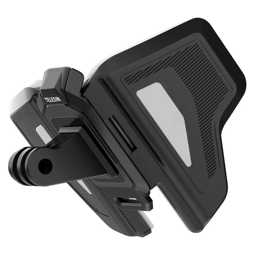 TELESIN Helmet Mount for Action Camera - Black / Grey
