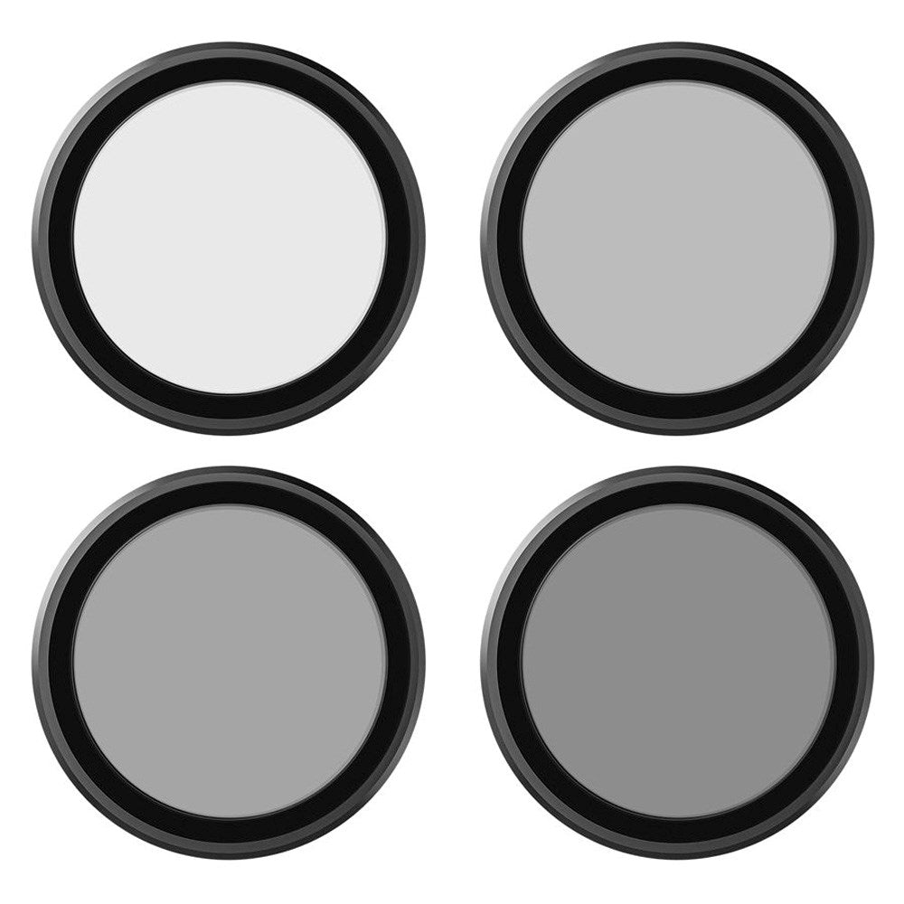 TELESIN CPL+ND8/16/32 Lens Filter - DJI Osmo Action 3 / 4 / 5 Pro - Transparent