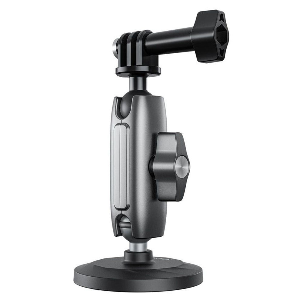 TELESIN Magnetic & Rotatable Mount for Action Camera - Black