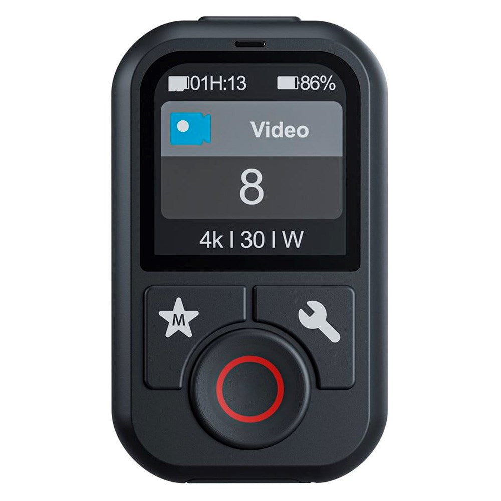 TELESIN Remote Control for GoPro Hero 8 / 9 / 10 / 11 / 12 / 13 / MAX with Wrist Strap - Black