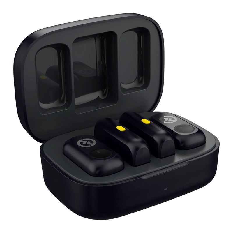 Hollyland Lark A1 Wireless Microphone Set with 1 x USB-C RX & 1 x Lightning RX - Black