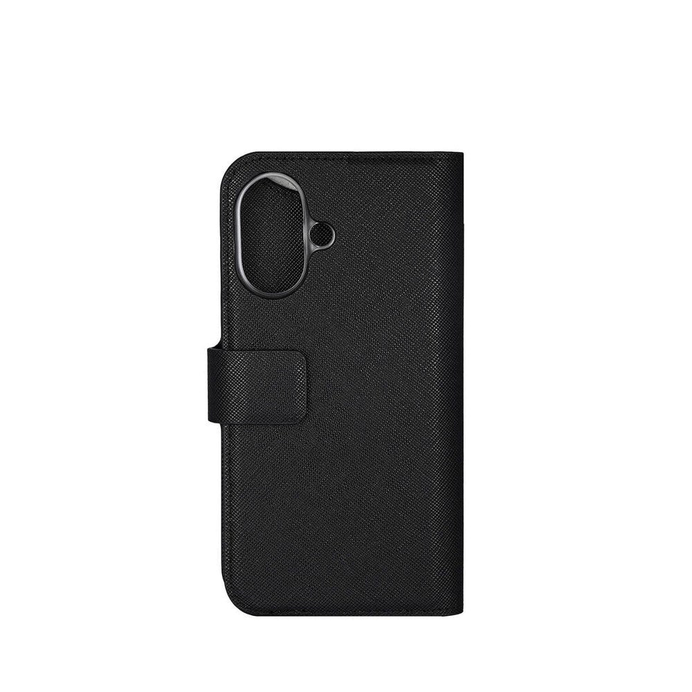Onsala iPhone 16 ECO Flip Cover with Wallet - MagSafe Compatible - Black