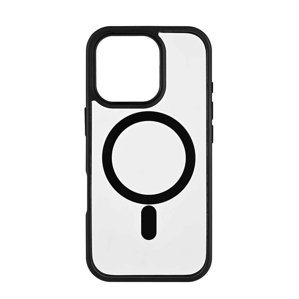 iPhone 16 Pro Onsala Bumper Case - MagSafe Compatible - Black & Transparent
