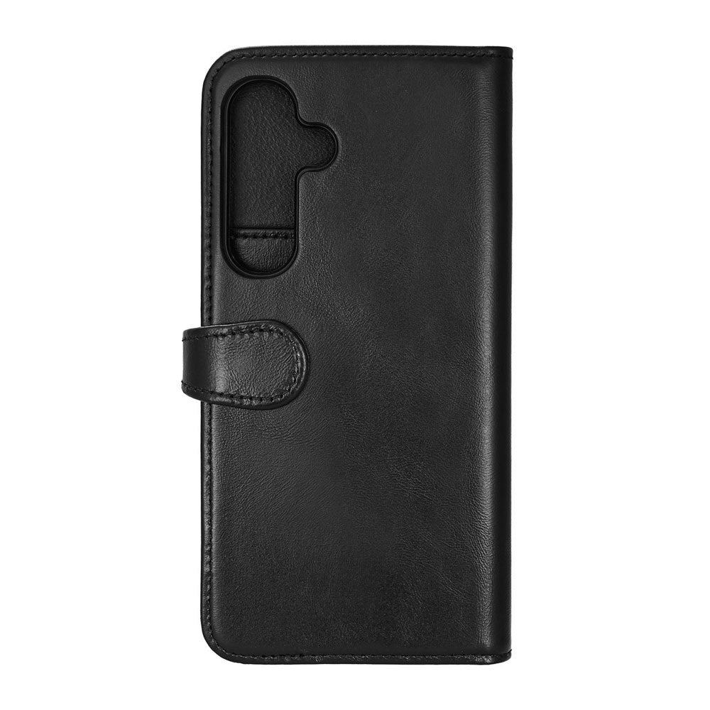 Samsung Galaxy S26+ (Plus) Buffalo 2-in-1 Genuine Leather Flip Case - MagSafe Compatible - Black