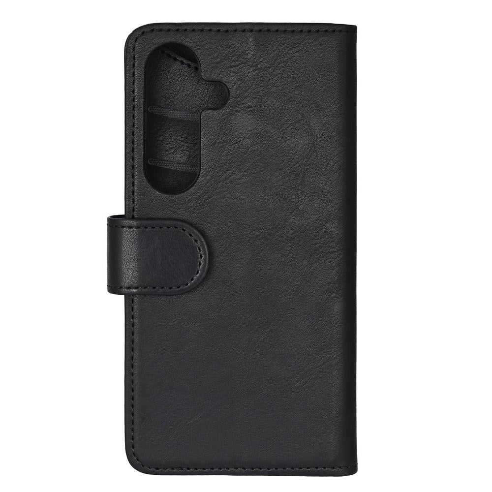 Samsung Galaxy S26 GEAR Faux Leather Flip Case - MagSafe Compatible - Black