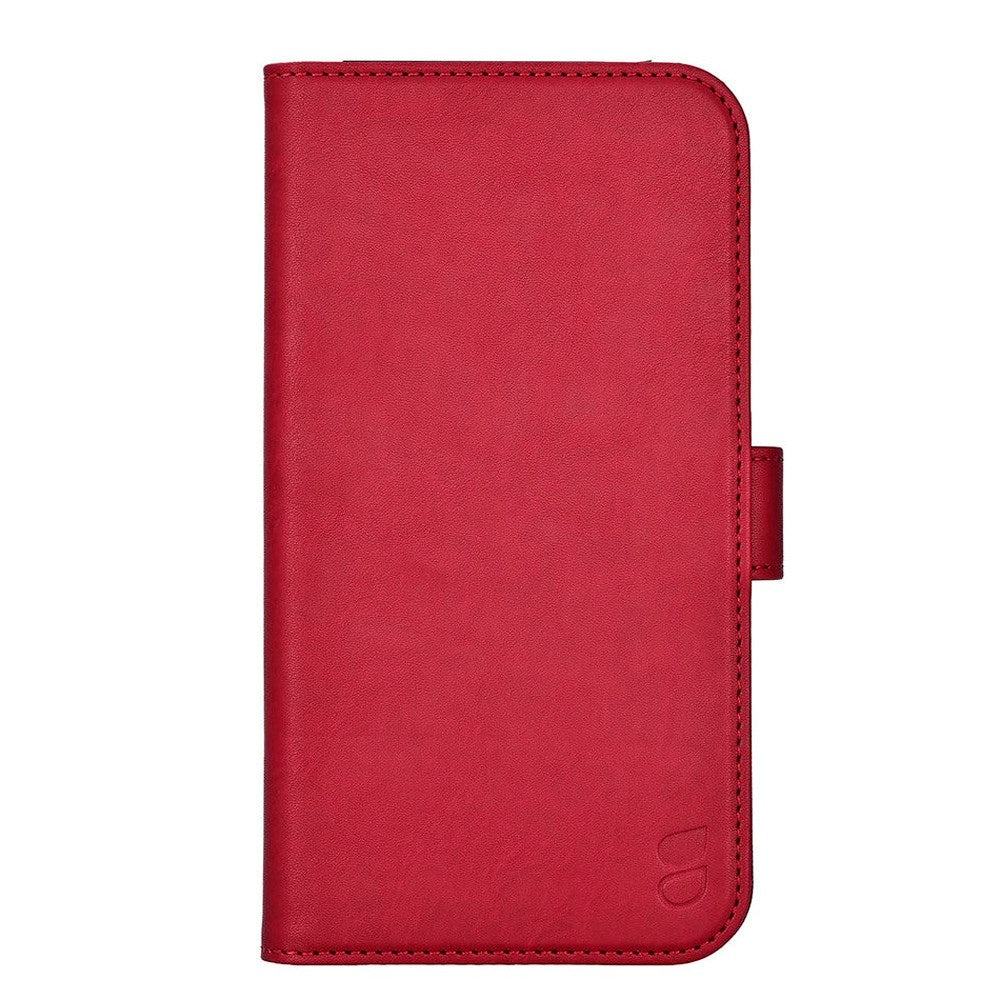 iPhone 17 Pro Max GEAR Faux Leather Flip Case - MagSafe Compatible - Red