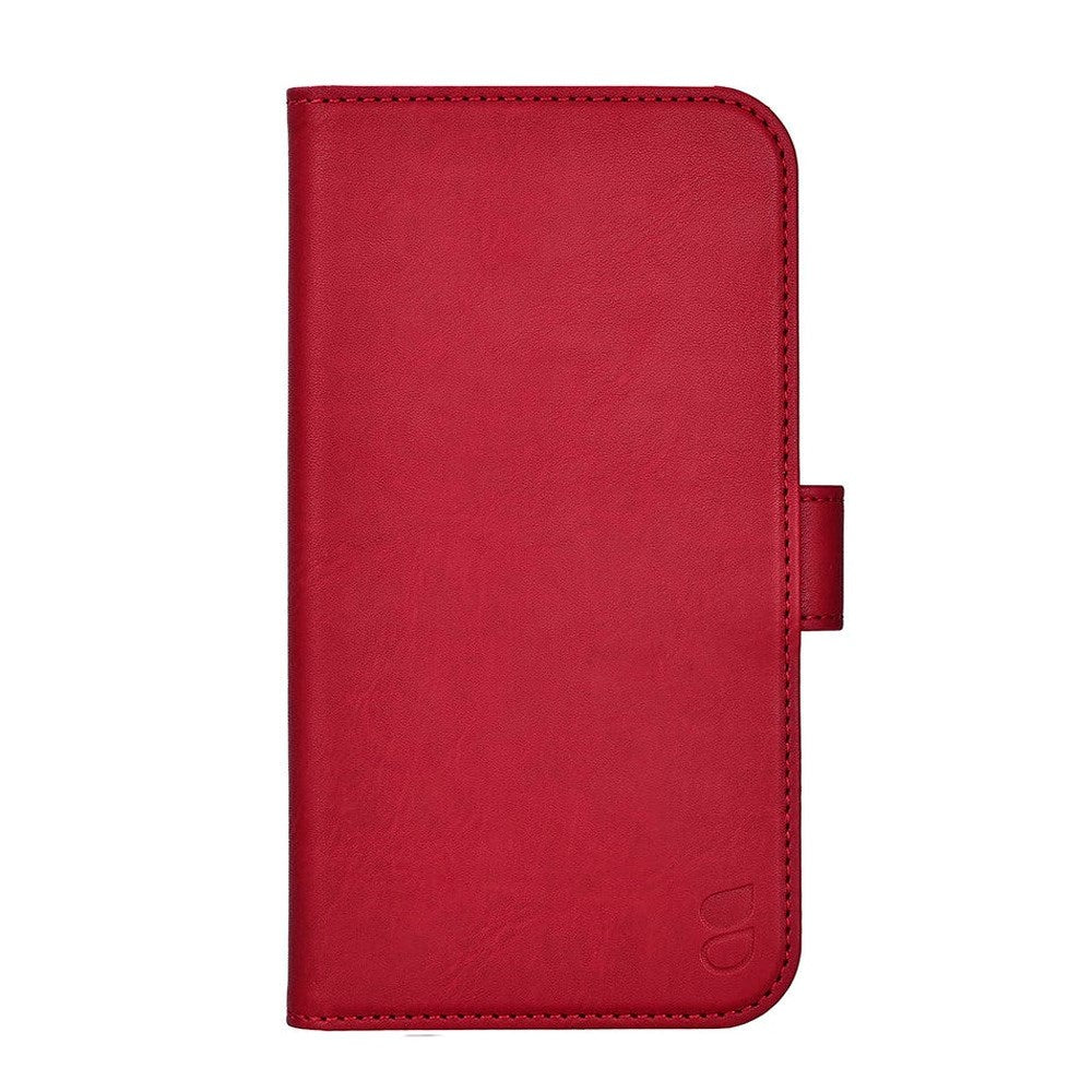 iPhone Air GEAR Faux Leather Flip Case - MagSafe Compatible - Red