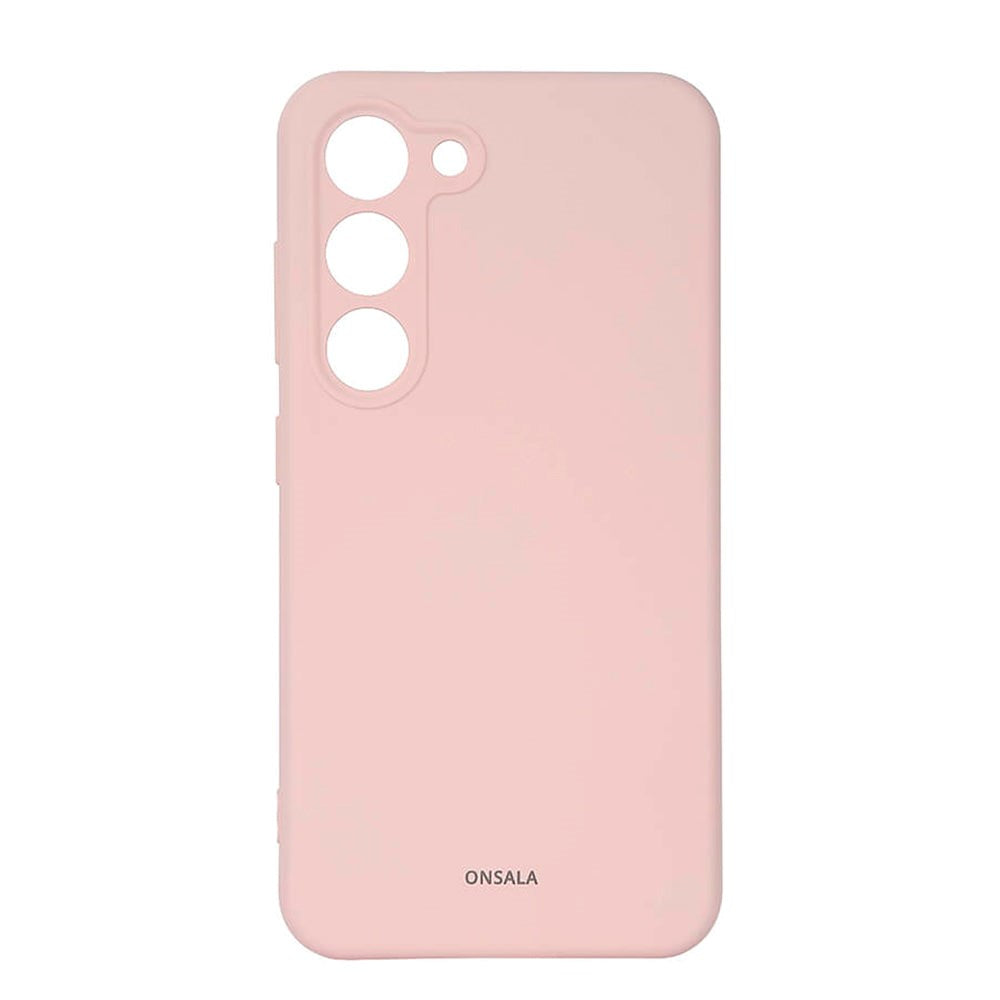 Samsung Galaxy S23 Onsala Silicone Case - Chalk Pink