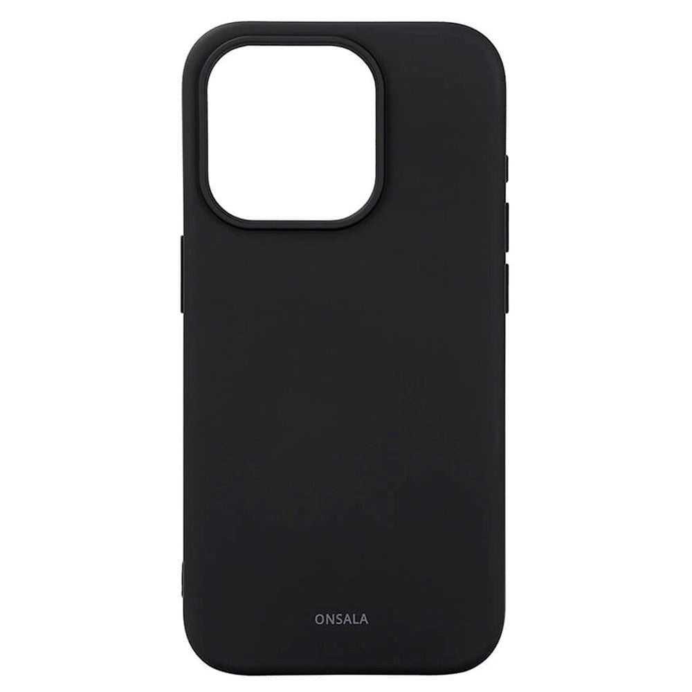 iPhone 15 Pro Onsala Silicone Case - MagSafe Compatible - Black