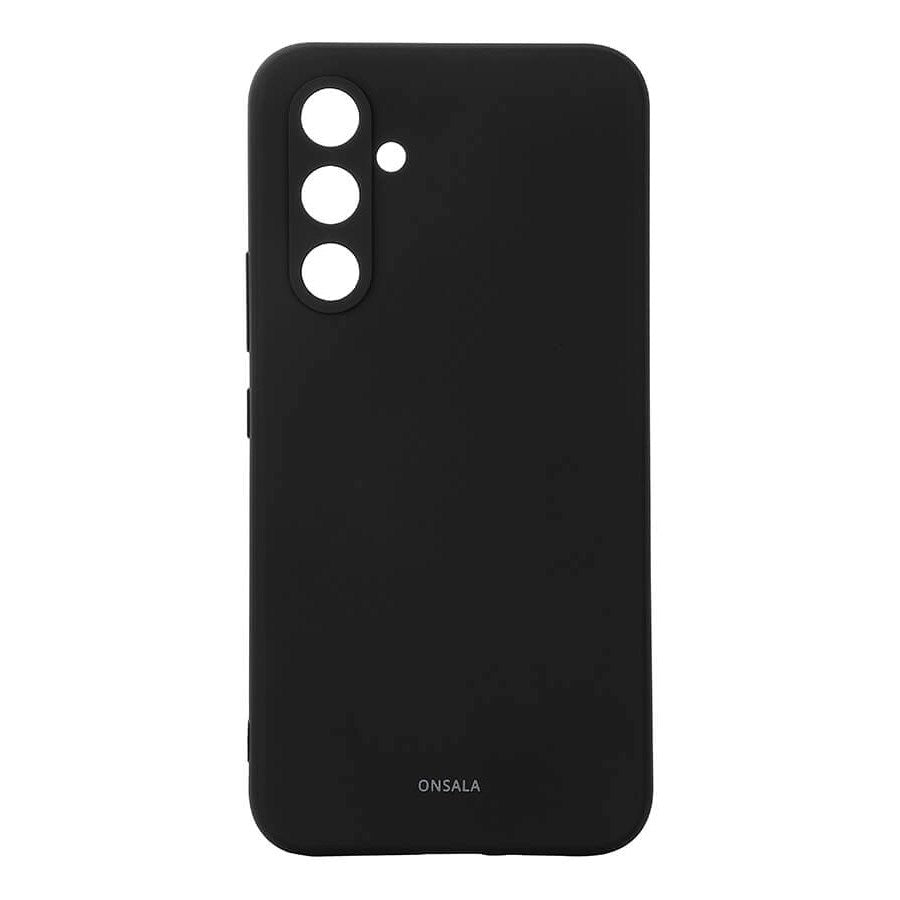 Onsala Samsung Galaxy A55 (5G) Silicone Touch Case - Black