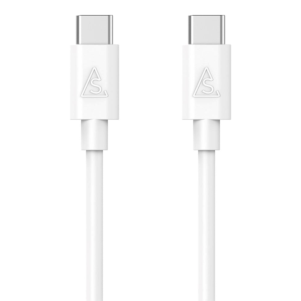 Smartline USB-C to USB-C Cable (3A/60W) - 2 w. - White