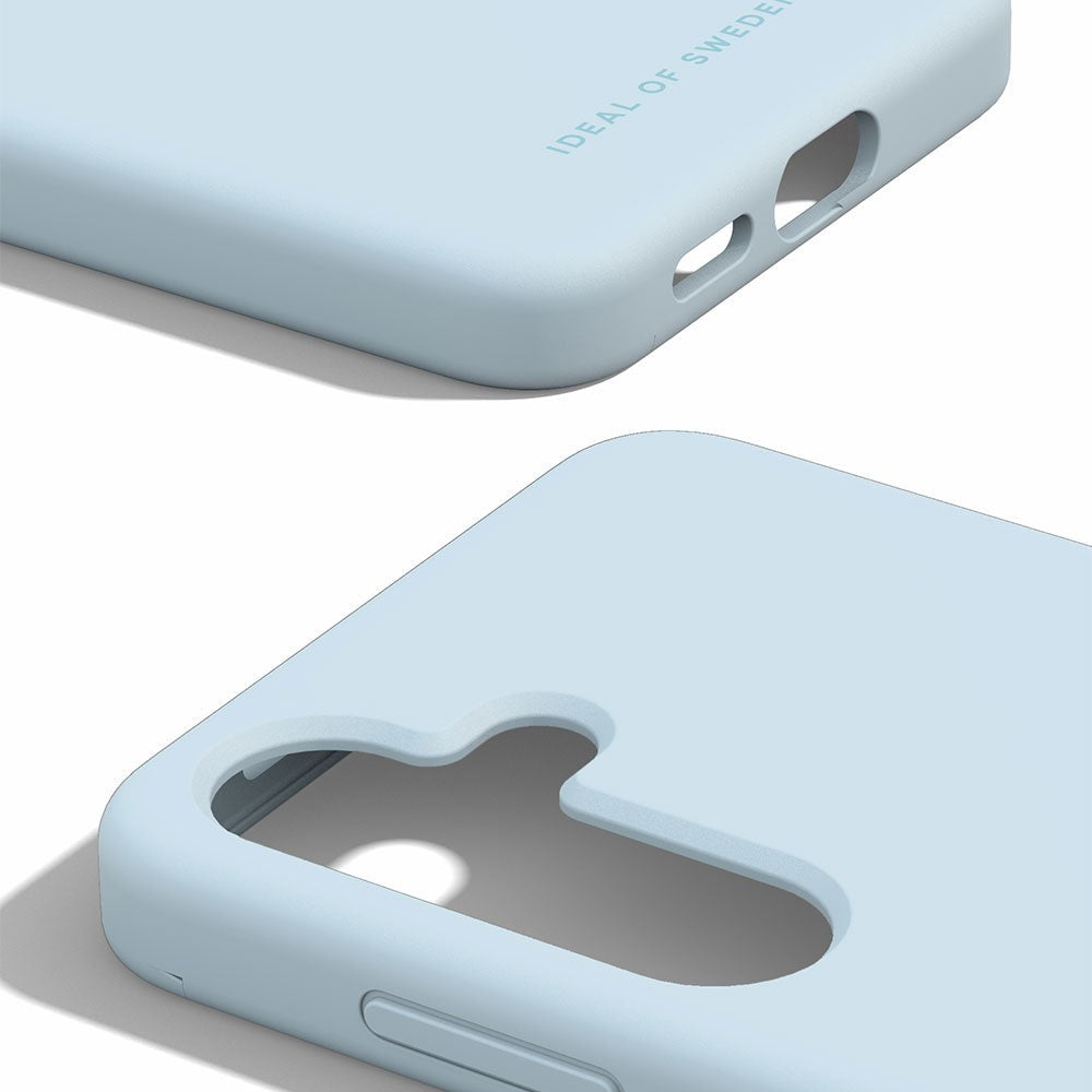 Samsung Galaxy S24 / S25 iDeal Of Sweden Silicone Case - MagSafe Compatible - Light Blue