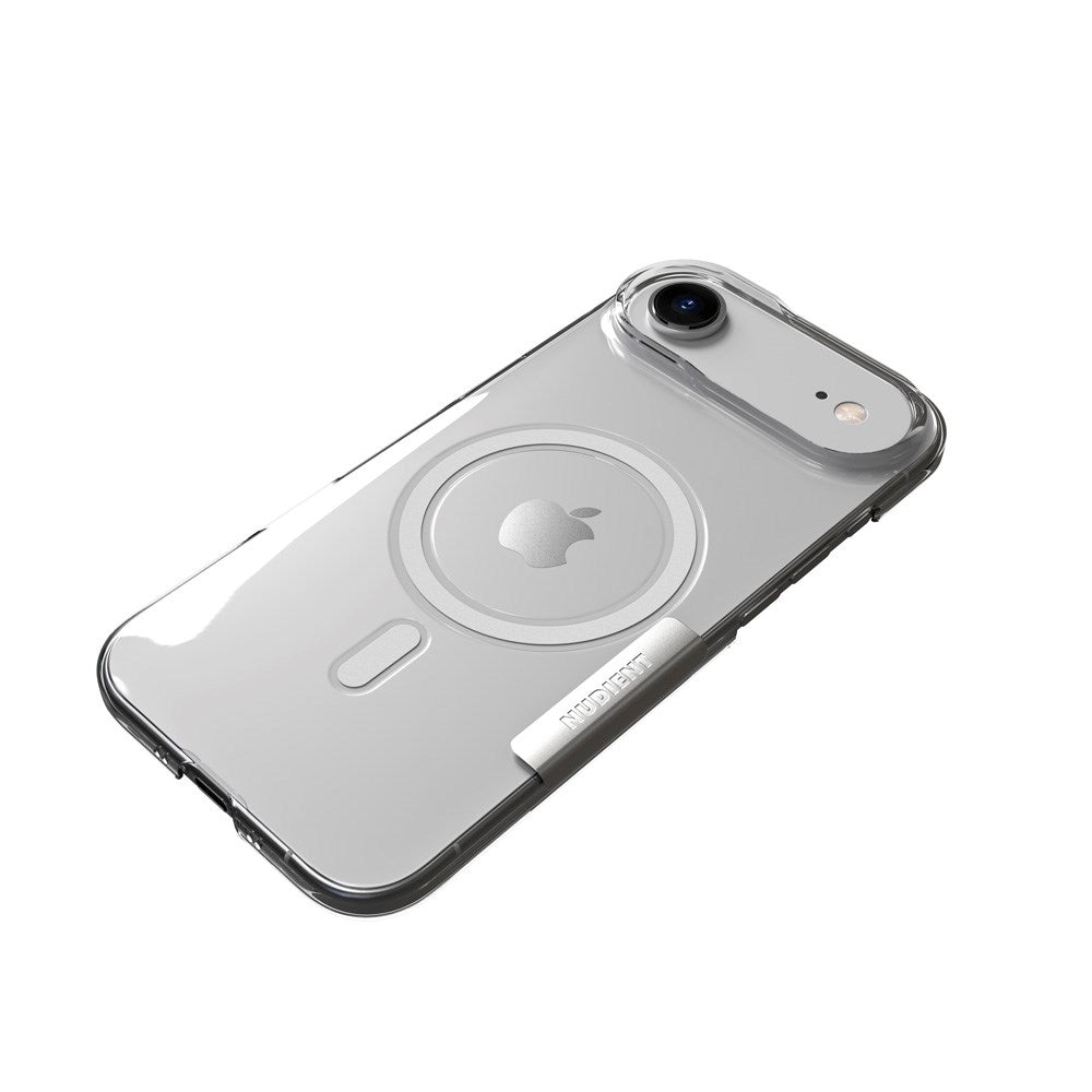 Nudient Thin Case iPhone Air Case - MagSafe Compatible - Transparent