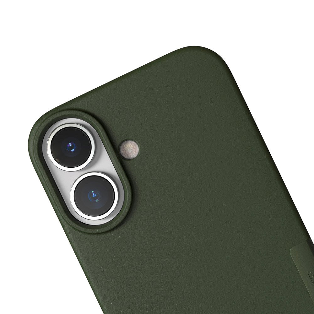 Nudient Thin Case iPhone 17 Case - MagSafe Compatible - Pine Green