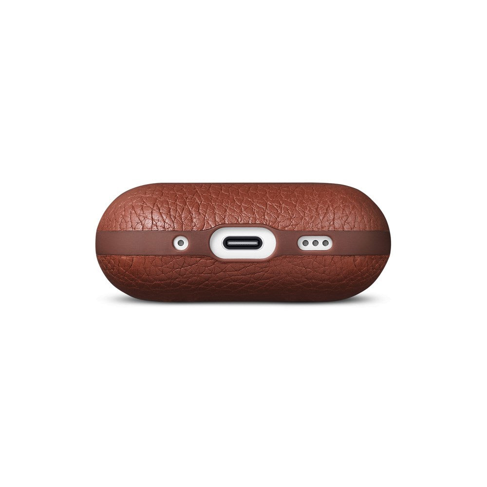 WOOLNUT Apple AirPods Pro (3rd gen.) Genuine Leather Case - Brown