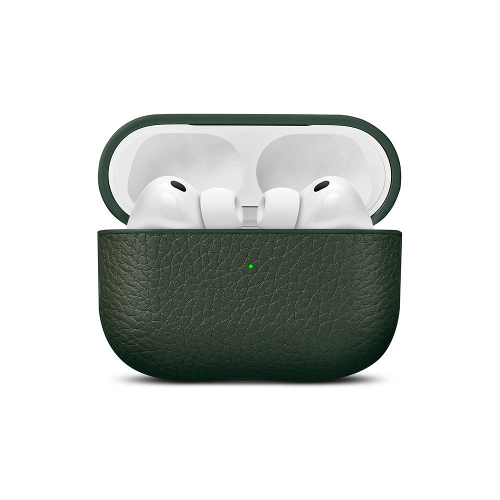 WOOLNUT Apple AirPods Pro (3rd gen.) Genuine Leather Case - Green