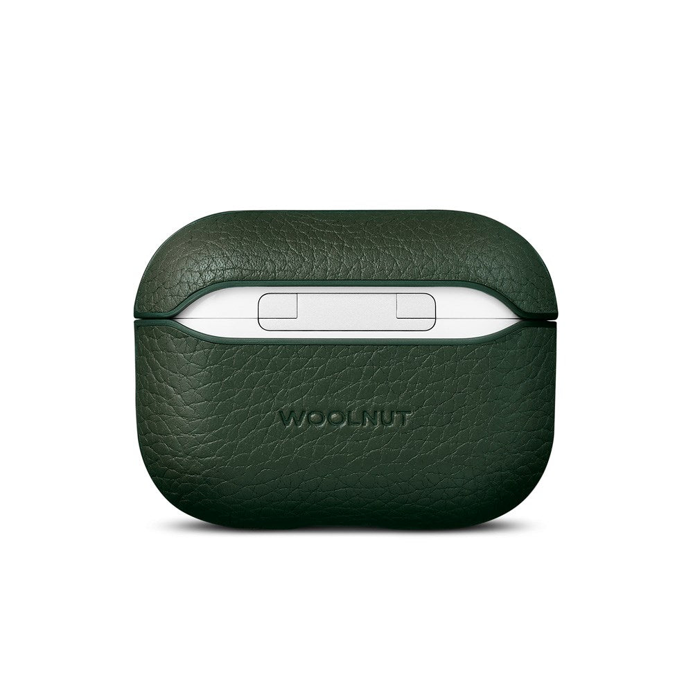 WOOLNUT Apple AirPods Pro (3rd gen.) Genuine Leather Case - Green