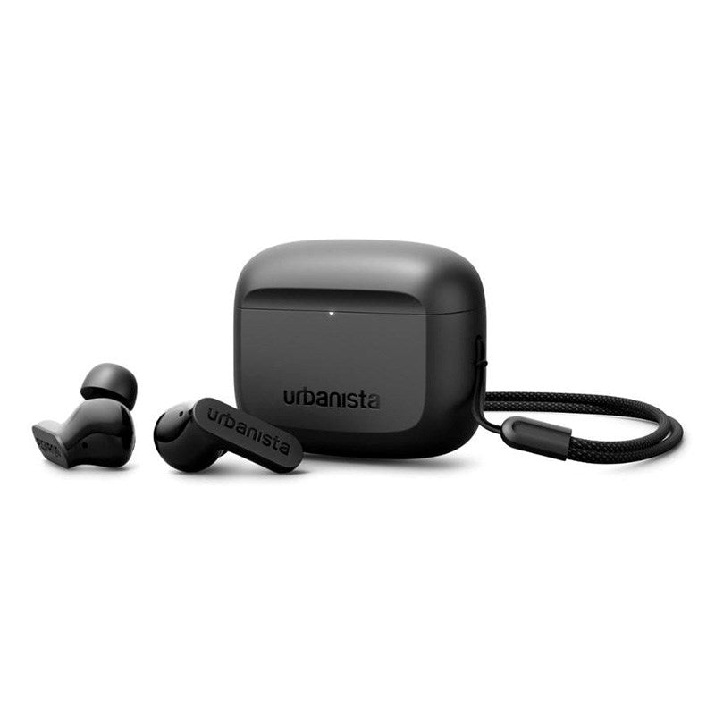 Urbanista Palo Alto True Wireless In-Ear Headset with Active Noise Cancelling - Midnight Black