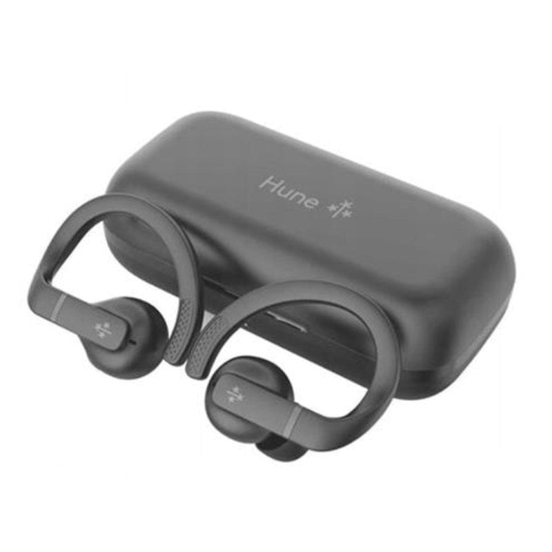 Hune Haba True Wireless Earphones with Earhook - In-Ear - Grey