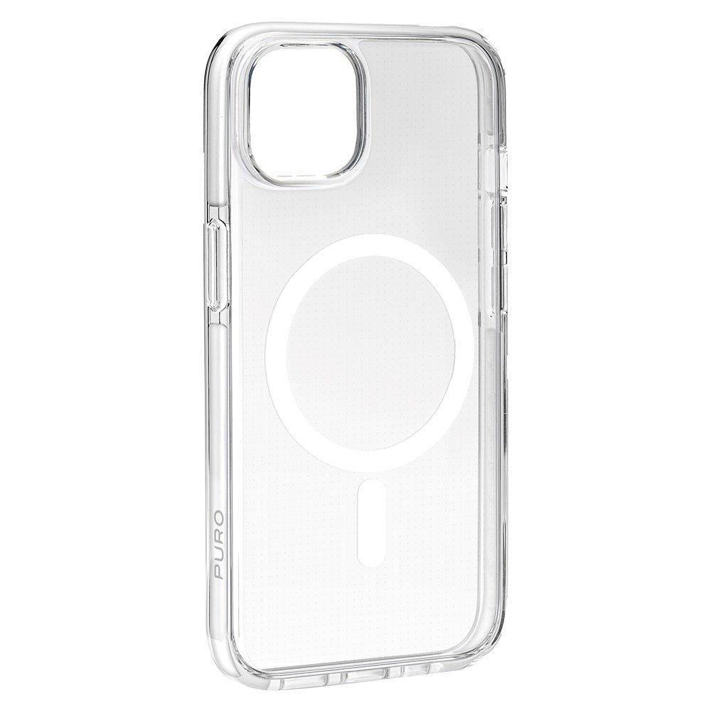 iPhone 15 Puro Lite Mag Pro Case - MagSafe Compatible - Transparent / White
