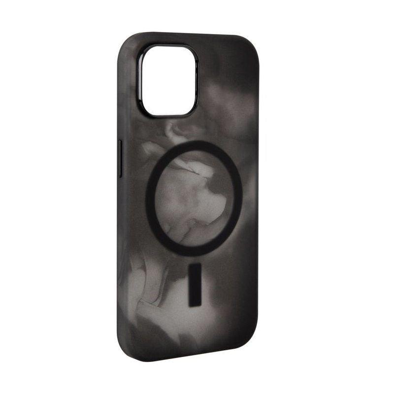 iPhone 15 Pro Puro AQUA Flexible Plastic Case - MagSafe Compatible - Black