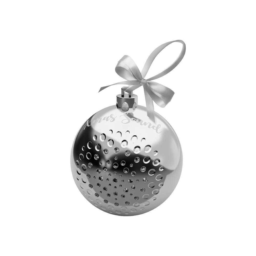 SBS 3W Christmas Ball Wireless Speaker - Silver