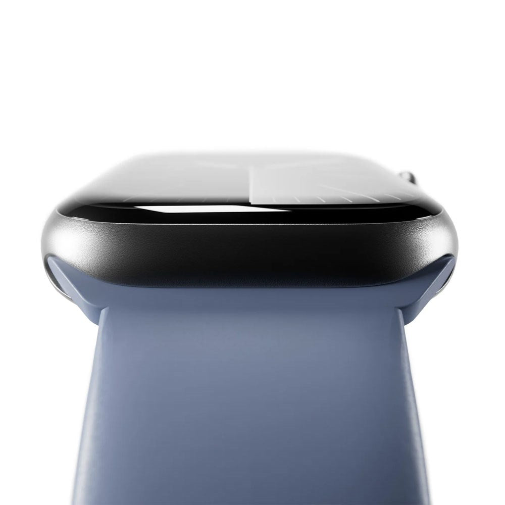 Apple Watch (38/40/SE/41/42mm) Puro ICON Silicone Watch Strap - Ice Blue
