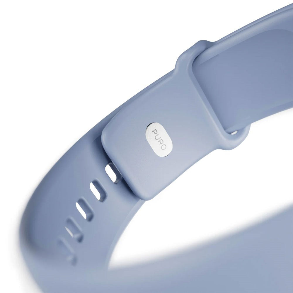 Apple Watch (38/40/SE/41/42mm) Puro ICON Silicone Watch Strap - Ice Blue