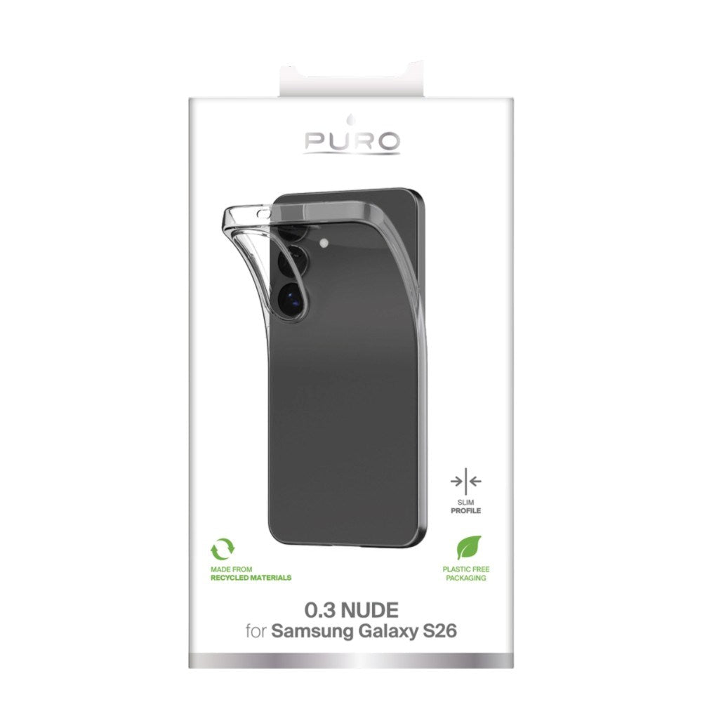 Samsung Galaxy S26 PURO NUDE Ultra Slim Case 0.3mm - Transparent