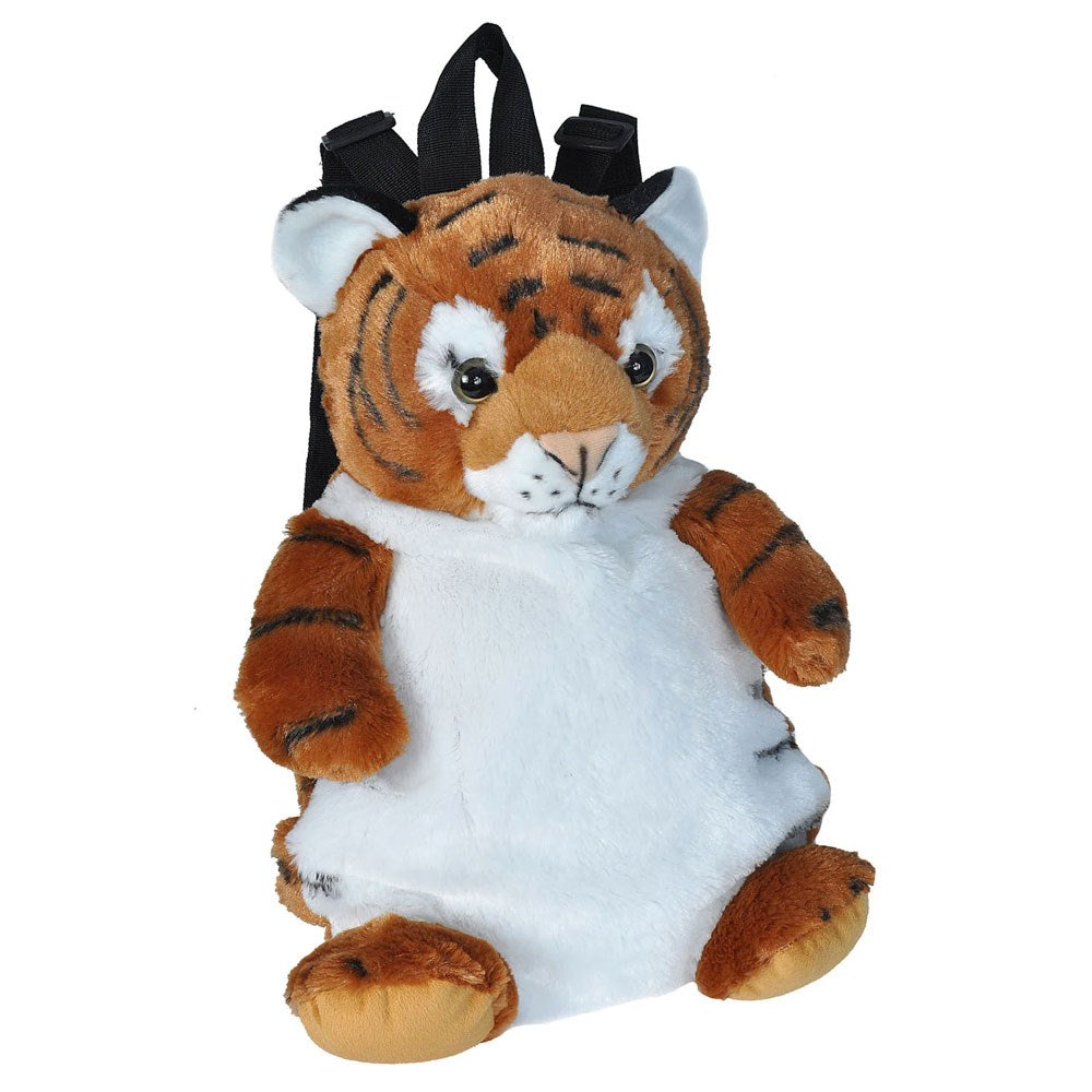 Wild Republic Teddy Backpack for Kids - Tiger
