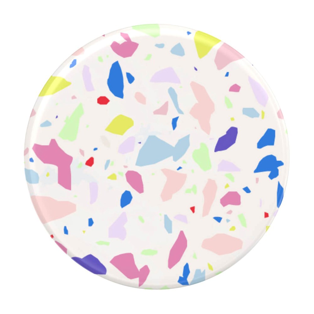 POPSOCKETS PopGrip Original Terrazzo Party Removable Grip with Stand Function - Colorful Mosaic