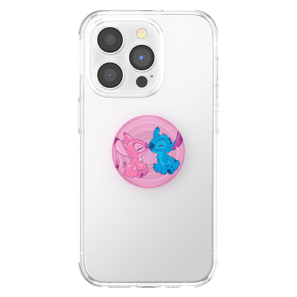 POPSOCKETS PopGrip Licensed Angel & Stitch Forever Removable Grip with Stand Function