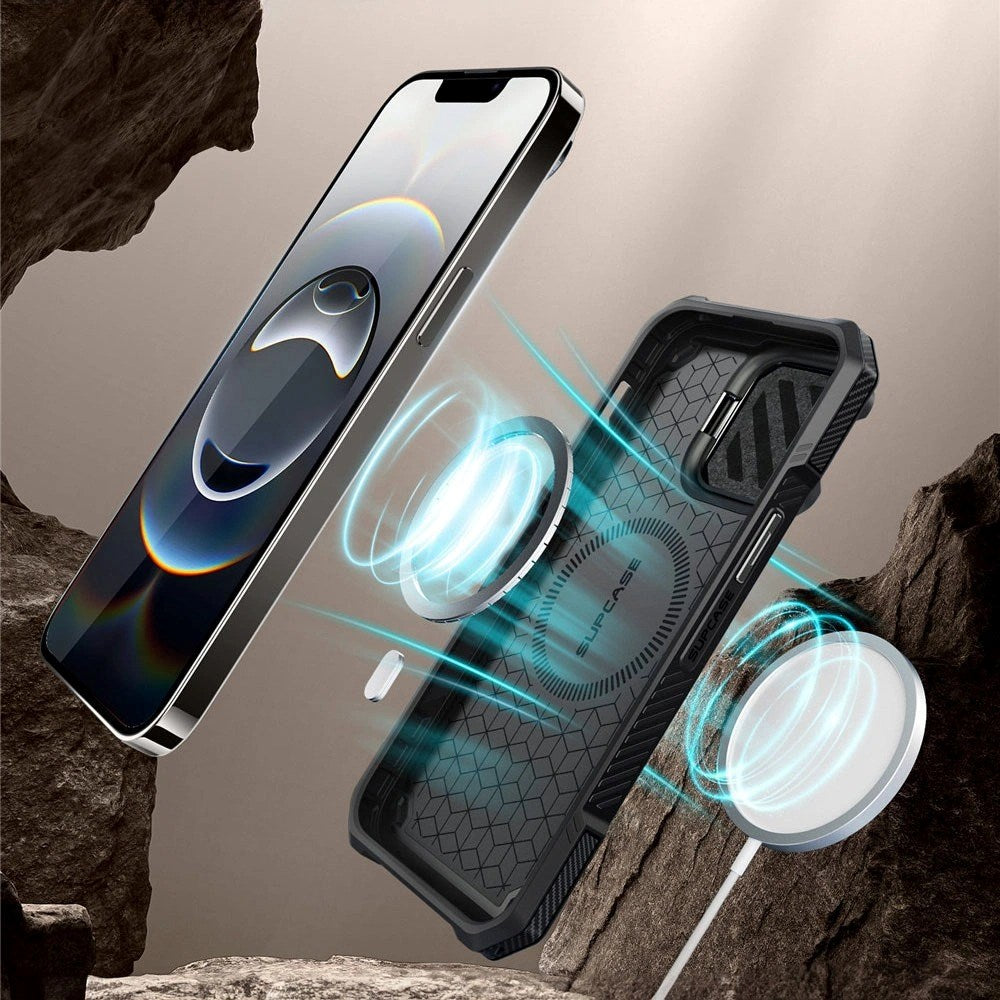 Supcase Unicorn Beetle XT Mag iPhone 16e Case - MagSafe Compatibel - Black
