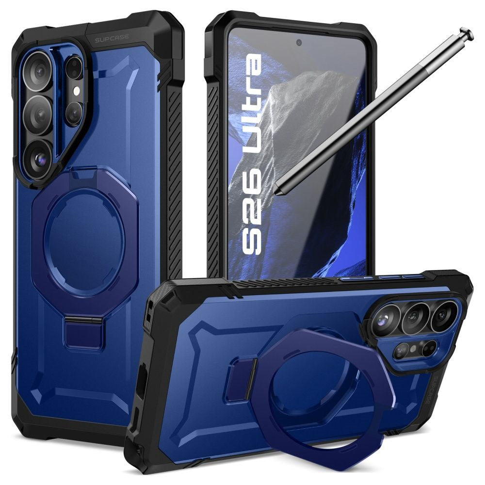 Samsung Galaxy S26 Ultra SUPCASE UB Grip Mag Case - MagSafe Compatible - Blue
