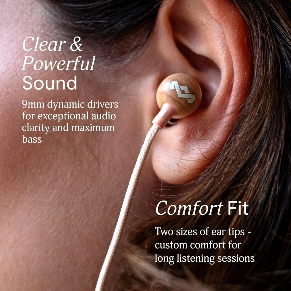 House of Marley Smile Jamaica USB-C In-Ear Headphones - Copper