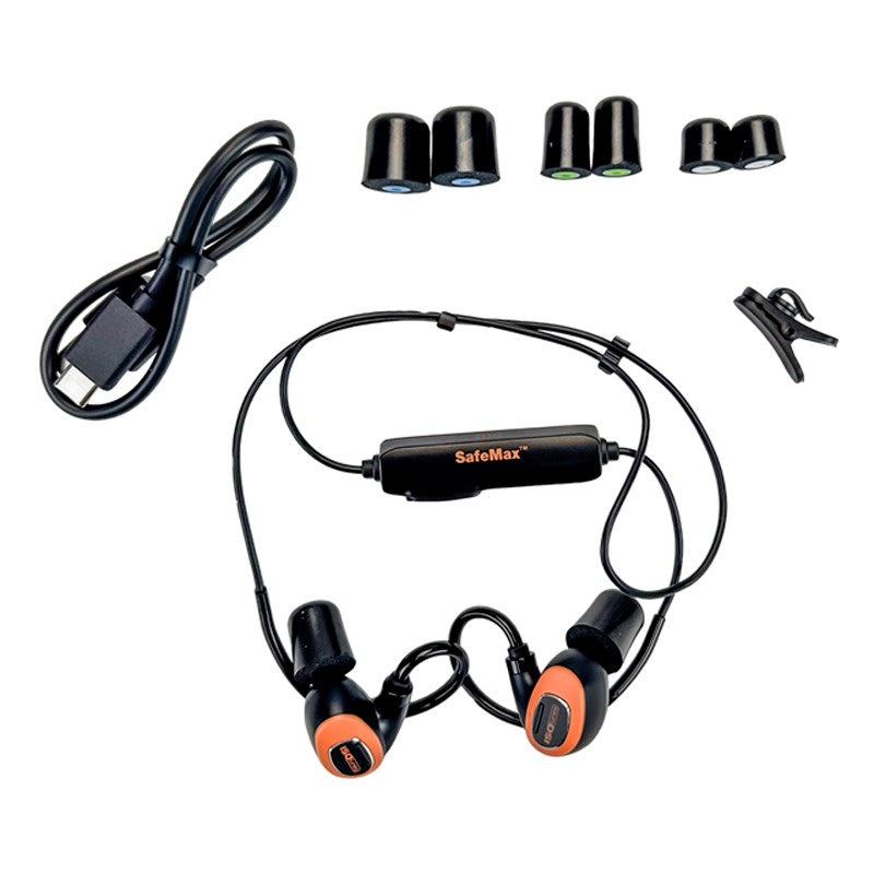 ISOtunes PRO 3.0 Water-Repellent Bluetooth Hearing Protection - EN352 - Black / Orange