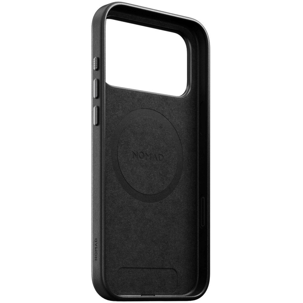 iPhone 18 Pro Nomad Traditional Leather Case - MagSafe Compatible - Black