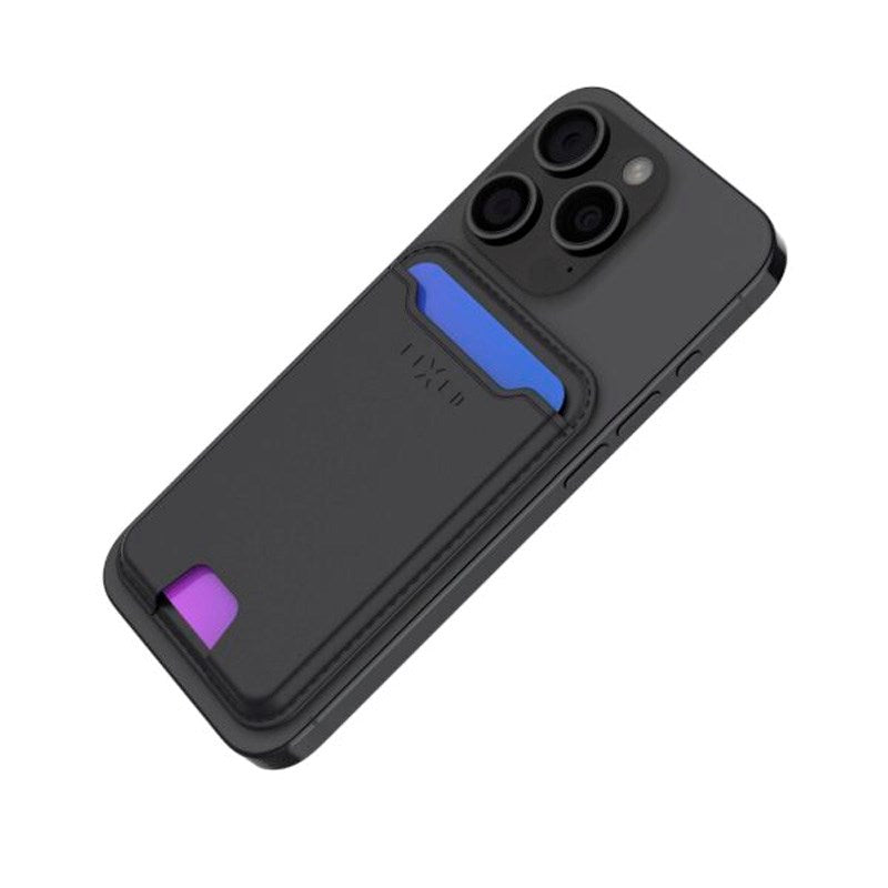 Fixed Mag Wallet Tracker - Card Holder with Apple Find My - MagSafe Compatible - Black