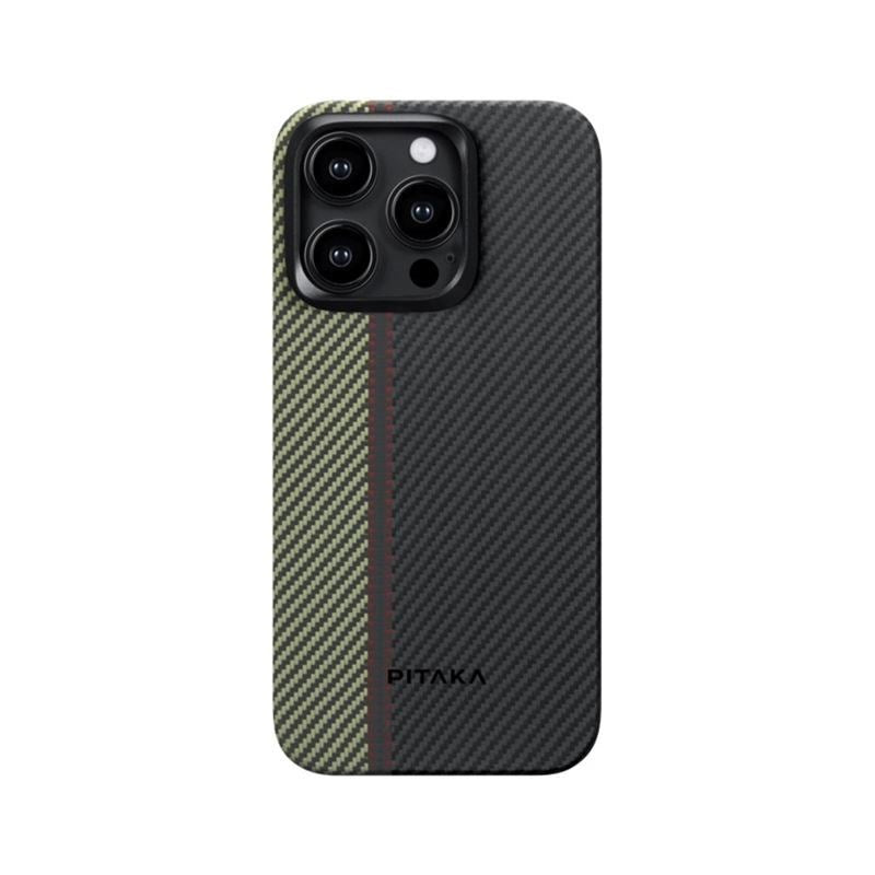 iPhone 15 Pro PITAKA Fusion Weaving MagEZ Case - MagSafe Compatible - Overture