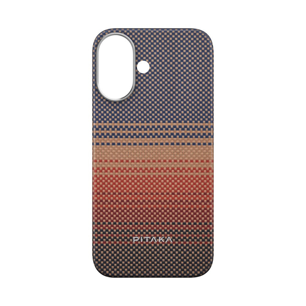 iPhone 16 PITAKA Tactile Woven Case - MagSafe Compatible - Sunset