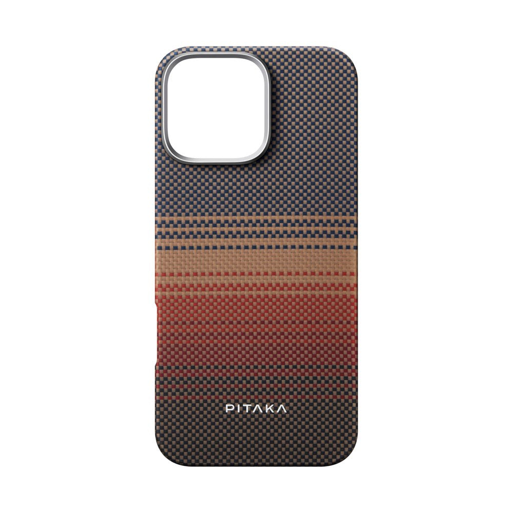 iPhone 16 Pro Max PITAKA Tactile Woven Case - MagSafe Compatible - Sunset