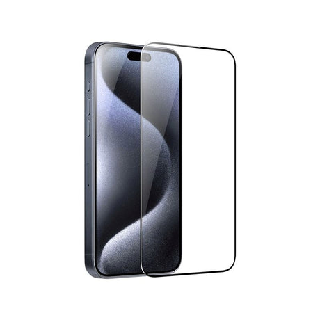 iPhone 15 Pro Max Mobile Origin EasyGlass Screen Protector - Transparent / Black Edge