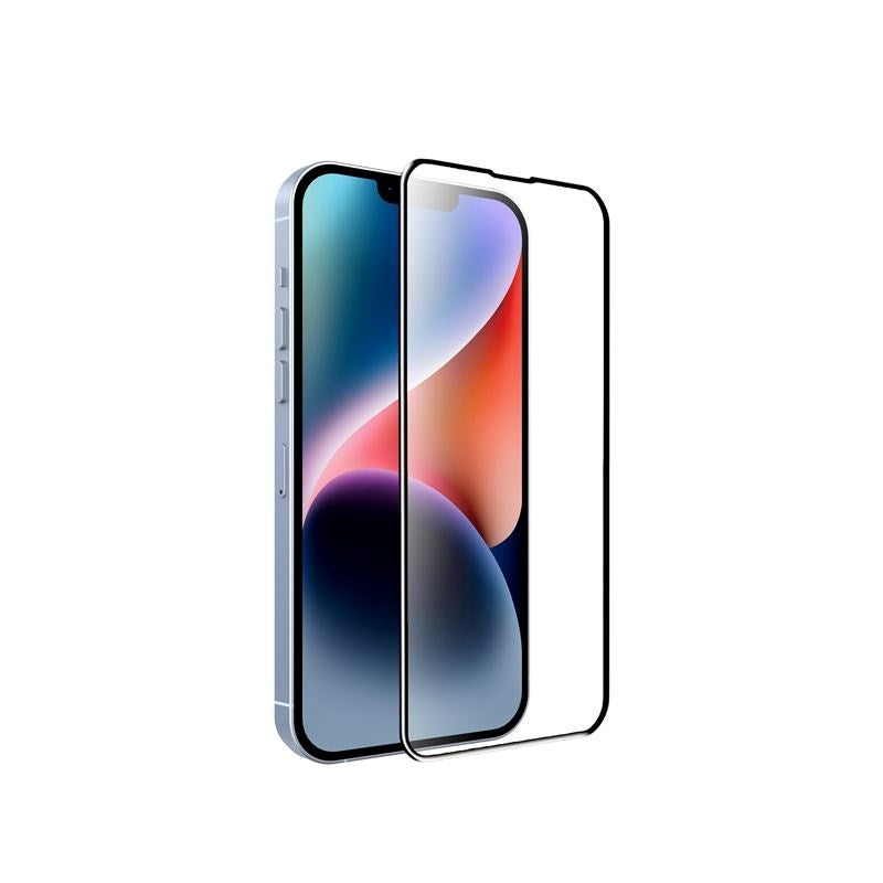 iPhone 14 / 13 / 13 Pro Mobile Origin EasyGlass Screen Protector - Transparent / Black Edge