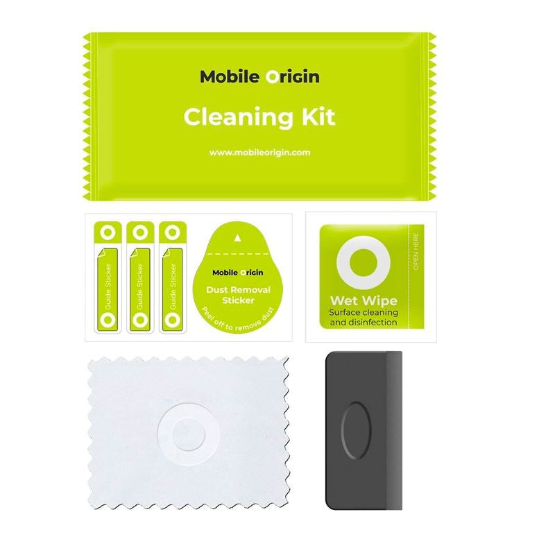 iPhone 13 Mini Mobile Origin EasyGlass Screen Protector - Transparent / Black Edge