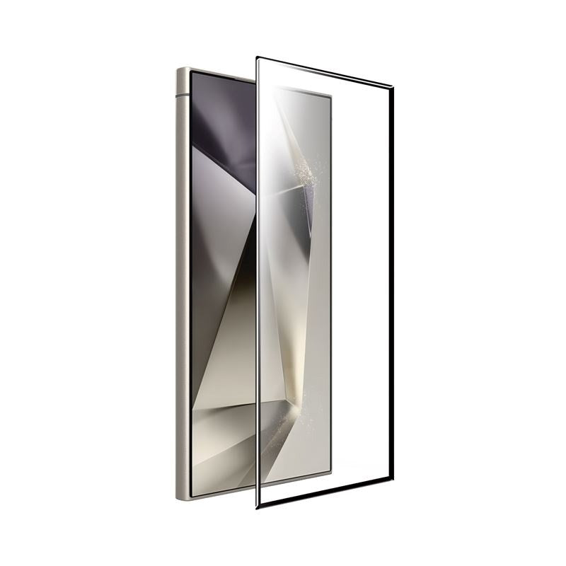 Samsung Galaxy S24 Ultra Mobile Origin EasyGlass Screen Protector - Transparent / Black Edge