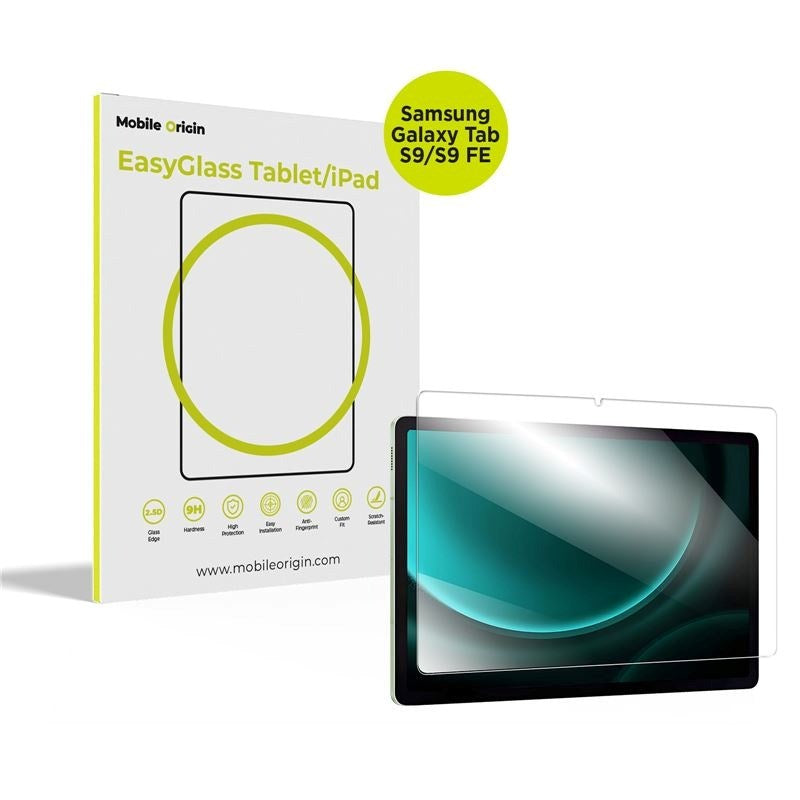 Samsung Galaxy Tab S9 / S9 FE Mobile Origin EasyGlass Screen Protector - Transparent