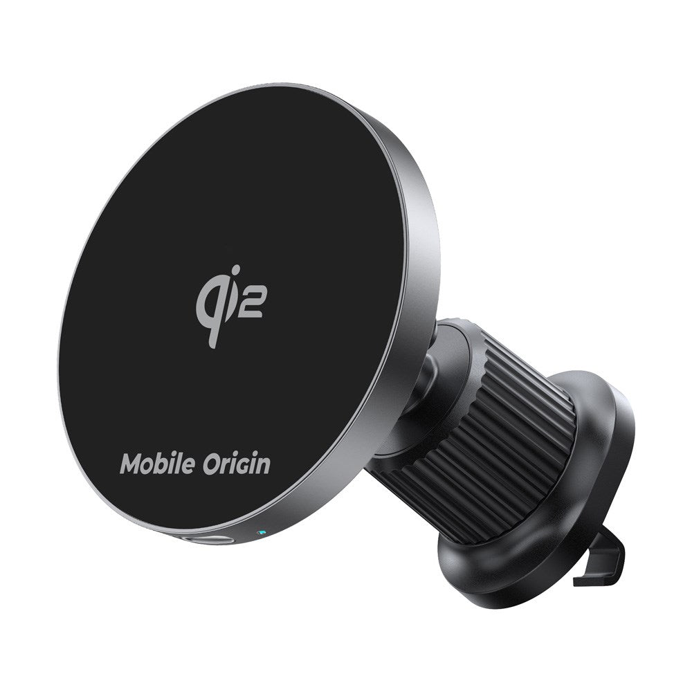 Mobile Origin Qi2 Wireless Car Charger - MagSafe Compatible - Black