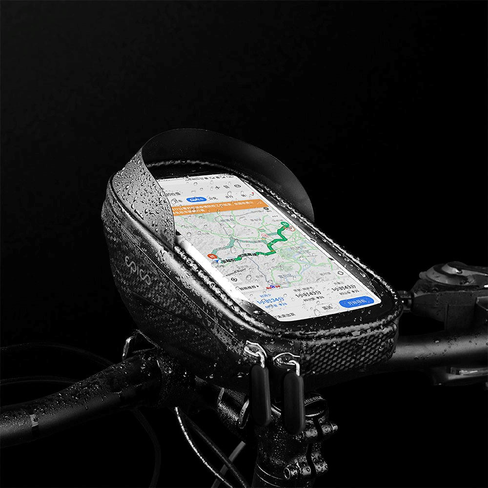 Epico Mobile Holder for Bicycle - Black - (Max. Mobile: 160 x 90 x 8 mm)